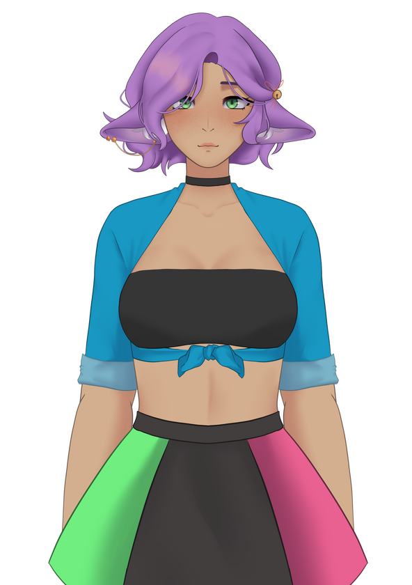 HALF-BODY VTUBER MODEL: - $240